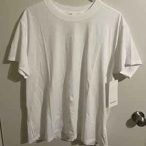 Lululemon White All Yours tee